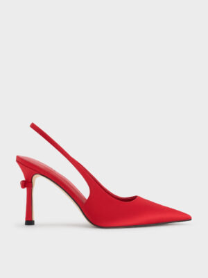 Charles & Keith - Brantley Bow Slingback Pumps