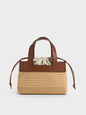 Charles & Keith - Girls' Ida Knitted Mini Bag