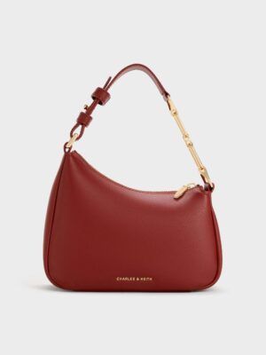 Charles & Keith - Mini Agatha Chain-Strap Shoulder Bag