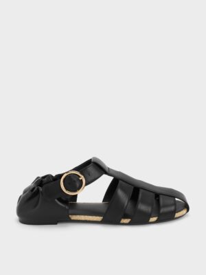 Charles & Keith - Caged Flat Espadrilles