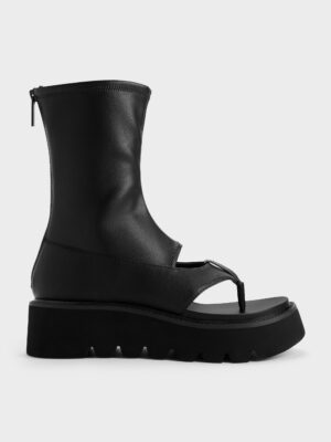 Charles & Keith - Laine Platform Boot Sandals