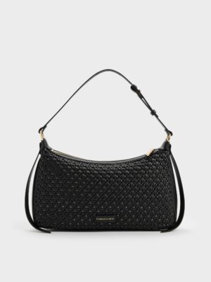 Charles & Keith - Calla Woven Shoulder Bag