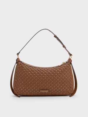Charles & Keith - Calla Woven Shoulder Bag