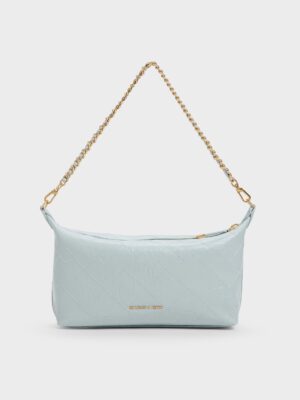 Charles & Keith - Duo Quilted Shoulder Bag
