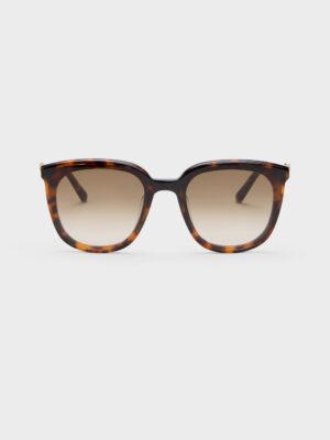 Charles & Keith - Paige Bow Square Sunglasses