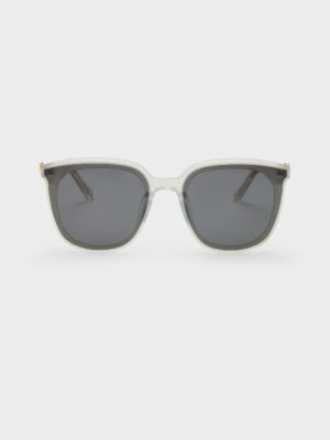 Charles & Keith - Paige Bow Square Sunglasses