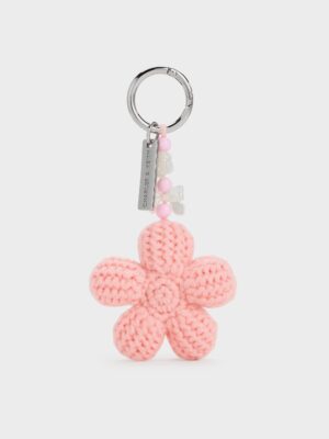 Charles & Keith - Crochet-Flower Beaded Charm