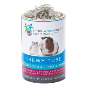 Pet Hamster Gerbil Mice Rat Chewy Tubes - Recycled Paper | Norfolk Industries