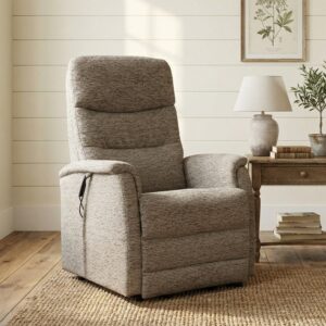 Layla Premium Riser Recliner - Mocha / Fabric