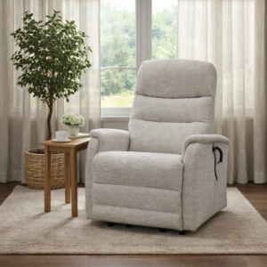 Layla Premium Riser Recliner - Natural / Fabric
