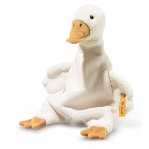 Steiff 242861 Gilda Goose Comforter Cream Plush Soft Toy