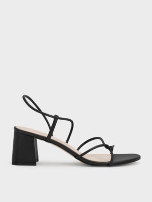 Charles & Keith - Meadow Strappy Block Heel Sandals