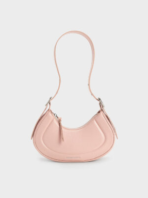 Charles & Keith - Petra Curved Shoulder Bag