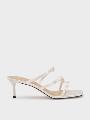 Charles & Keith - Jessy Bow Heeled Sandals