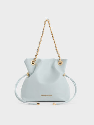Charles & Keith - Arya Braided-Chain Crossbody Bag