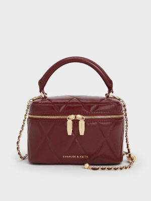 Charles & Keith - Arwen Quilted Vanity Bag