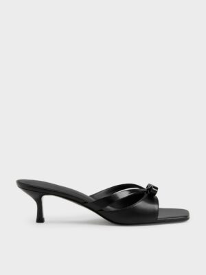 Charles & Keith - Kaleen Kitten-Heel Mules