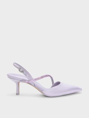 Charles & Keith - Briella Sequinned Slingback Pumps