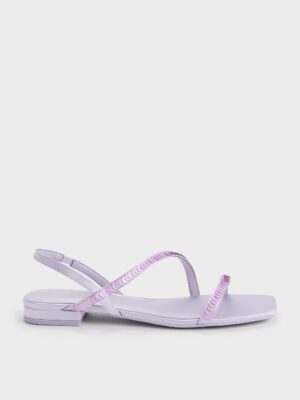 Charles & Keith - Briella Sequinned Strappy Sandals