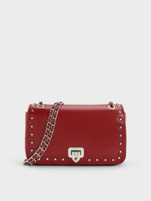 Charles & Keith - Arwen Studded Shoulder Bag