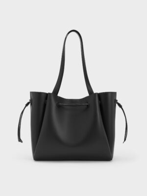 Charles & Keith - Hanya Drawstring Tote Bag