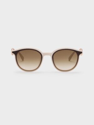 Charles & Keith - Ciara Heart-Motif Sunglasses