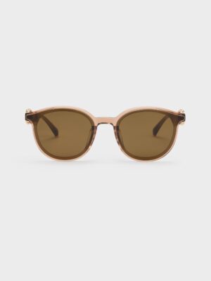 Charles & Keith - Ciara Heart-Motif Sunglasses