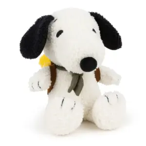 Bon Ton Toys 33177010 Snoopy with Woodstock in Backpack Plush Soft Toy