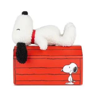 Bon Ton Toys 33177012 Peanuts Snoopy ECO Tiny Teddy In Giftbox