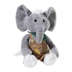 Heunec 335271 Dungarees Gang Elephant Plush Soft Toy