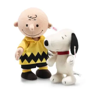 Steiff 356070 Charlie Brown and Snoopy Standing Limited Edition
