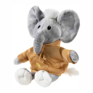 Heunec 335875 Hoody Crew Elephant "Eddy Peanut" Plush Soft Toy