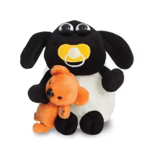 Aurora 61419 Shaun The Sheep Timmy with Teddy Bear Plush Soft Toy
