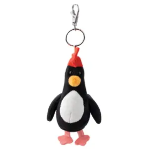 Aurora 61558 Wallace and Gromit - Feathers McGraw Plush Keychain