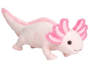 Hermann 90159 Axolotl Plush Pink Cuddly Soft toy