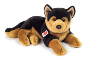Hermann 91963 German Shepherd Lying Cuddly Plush Soft Toy Dog