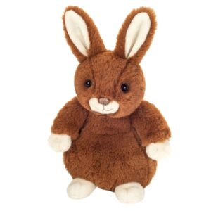 Hermann 93988 Luna Bunny Cuddly Soft Brown and Cream Plush Toy
