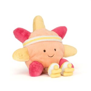 Jellycat A2SUNRS Amuseables Sun 'Roller Skates' Plush Soft Toy