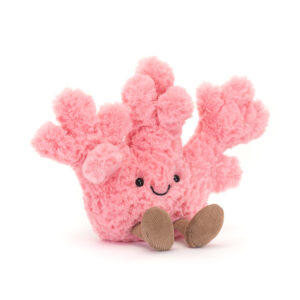 Jellycat A6CRL Amuseables Coral Pink Plush Soft Toy