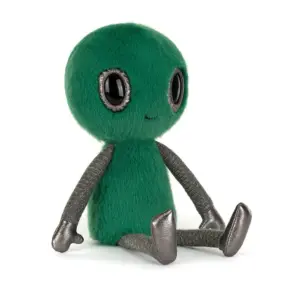 Jellycat AL3GRE Zyllan Alien Green Plush Soft Toy Collectible