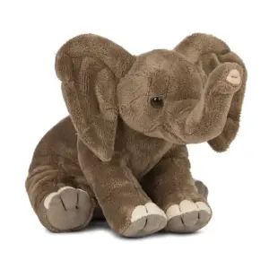Living Nature AN510 Elephant Grey-Brown Floppy Plush Soft Toy