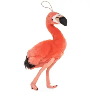 Uni Toys D71036 Flamingo with Loop on Head 35cm Pink Bird Plush Toy Ornament