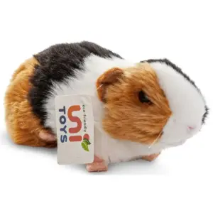 Uni Toys D93092 Tricolour Guinea Pig 20cm Rodent Soft Plush Toy