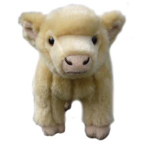 Faithful Friends FHC25 Isla Cream Highland Calf Plush Soft Toy