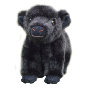 Faithful Friends FHC26 Logan Black Highland Calf Plush Soft Toy
