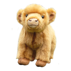 Faithful Friends FHC27 Harris Brown Highland Calf Plush Soft Toy