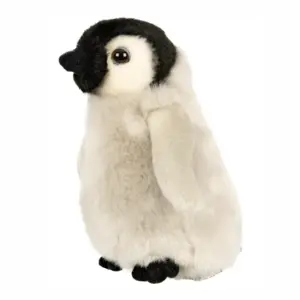Uni Toys L67095 Baby Penguin Grey 19cm Standing Chick Plush Toy