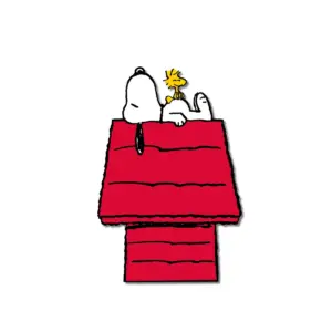 Magpie MA1551 Peanuts Snoopy Friends Forever Pin - Doghouse