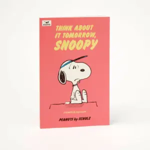 Magpie MA1648 Peanuts Journal Book - Think About It Tomorrow Snoopy
