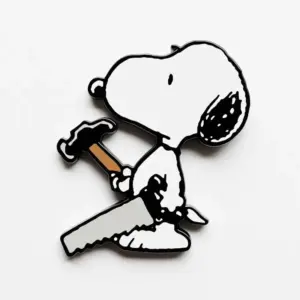 Magpie MA1815 Peanuts Snoopy Enamel Pin - DIY Master